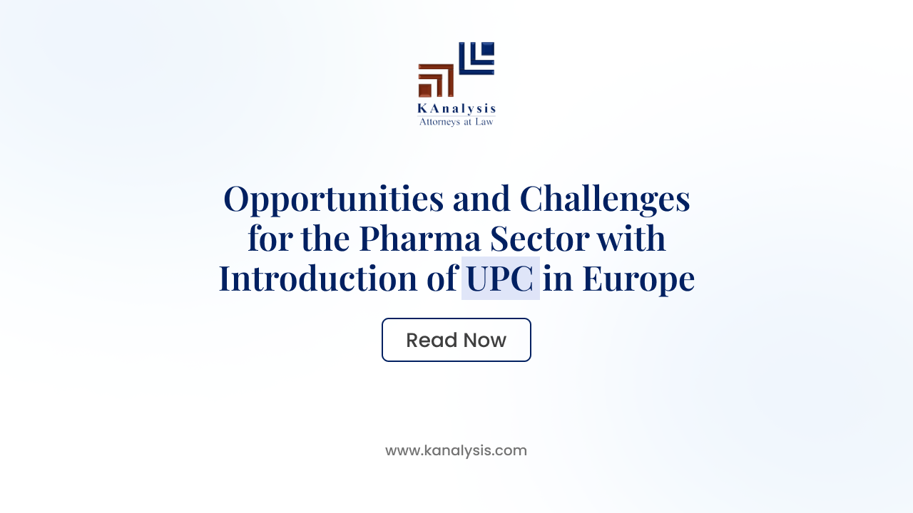 Read more about the article Opportunities and Challenges for the Pharma Sector with Introduction of UPC in Europe