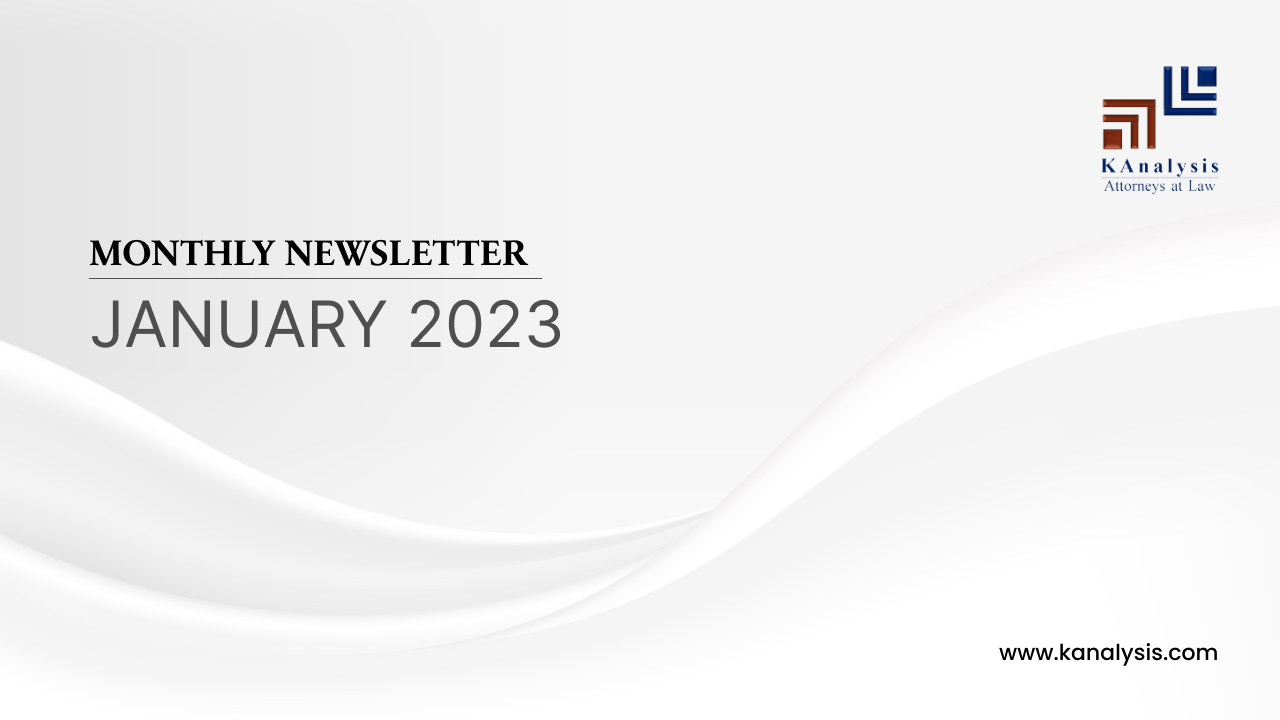 Read more about the article Monthly IPR Updates – January 2023