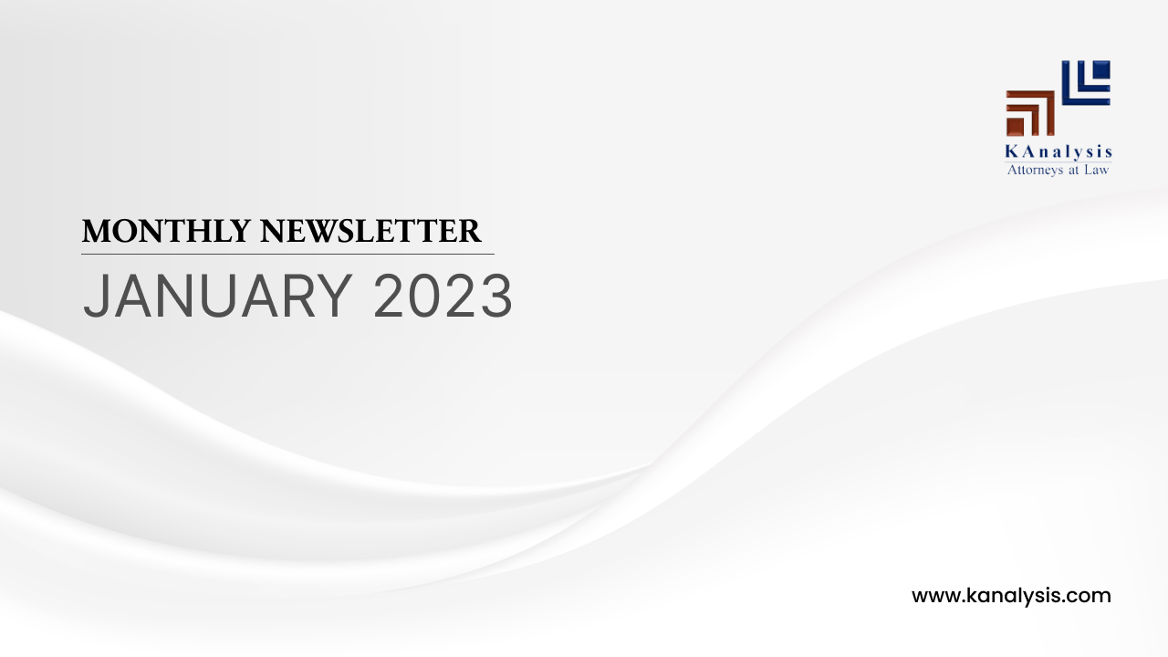 You are currently viewing Monthly IPR Updates – January 2023