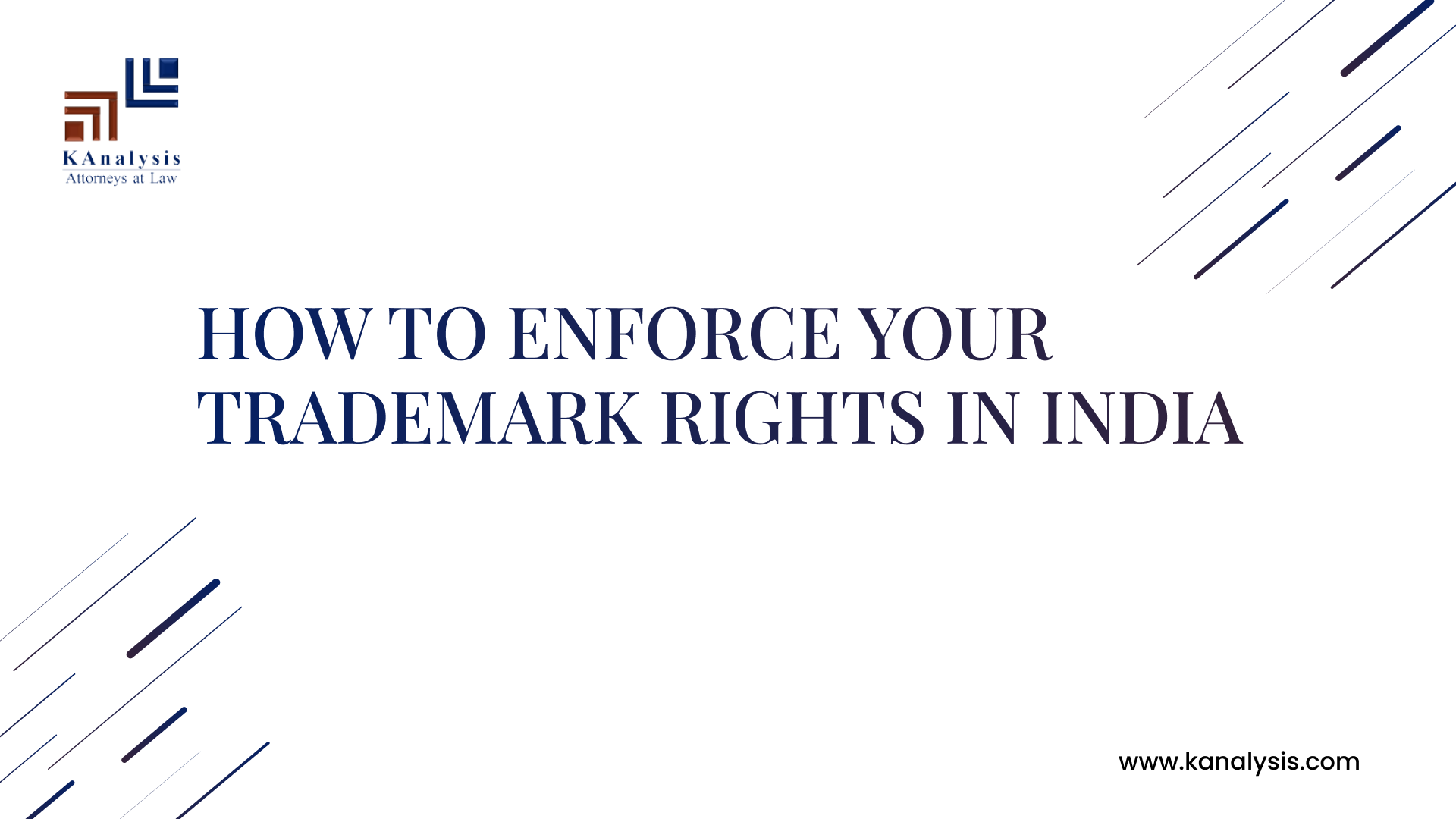 Read more about the article How to enforce your trademark rights in India