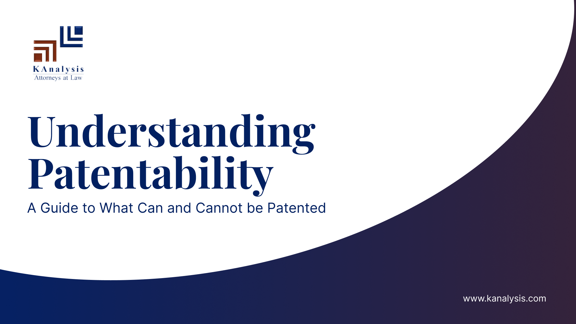 Patentability